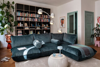 Sumo Sofa Grand Velvet Petrol
