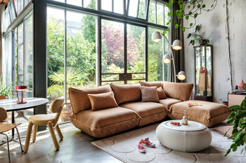 Sumo Sofa Grand Velvet Almond