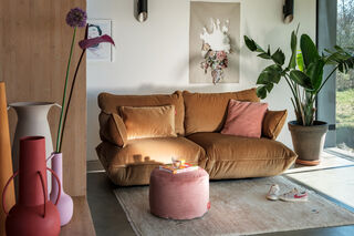 Sumo Sofa Medium Velvet Almond