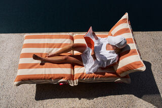 Paletti Daybed Stripe Orange Creme