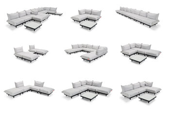 Paletti Lounge Sofa Royal Wolf Grey
