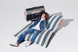 Rock 'N Roll + Original Slim Outdoor Stripe Ocean Blue
