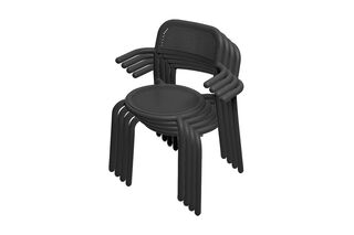 Toní Armchair Set Anthracite (4 pcs)