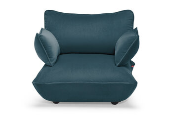 Sumo Loveseat Velvet Petrol