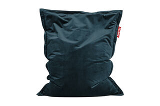 Beanbase Anthracite + Original Slim Velvet Petrol