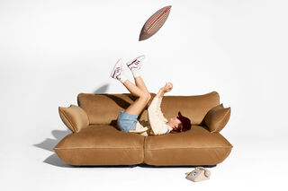 Sumo Sofa Medium Velvet Almond